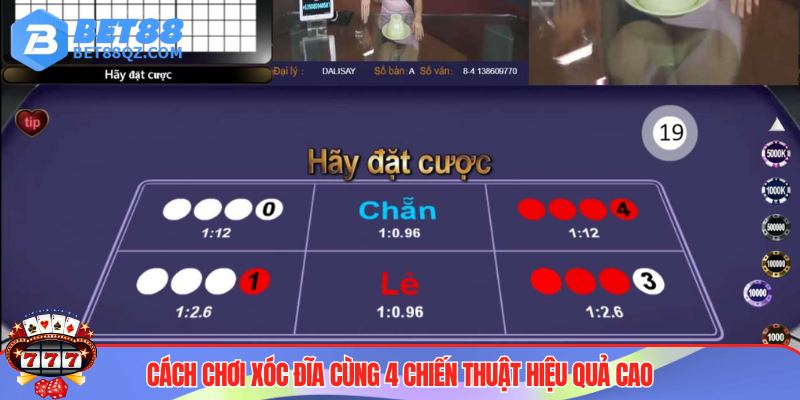 Cách Chơi Xóc Đĩa BET88 - Kịch Tính Trong Từng Ván Bài 4 Cách chơi xóc đĩa tối ưu chiến thắng