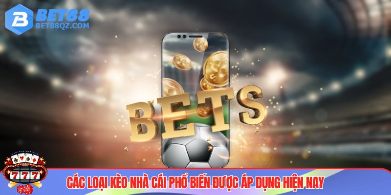 Kèo Nhà Cái BET88 - Cá Cược Kịch Tính, Đỉnh Nóc Kịch Trần 3 Các loại kèo nhà cái phổ biến